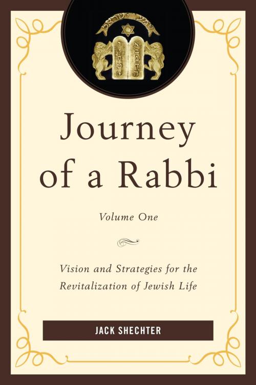 Cover of the book Journey of a Rabbi by Jack Shechter, UPA