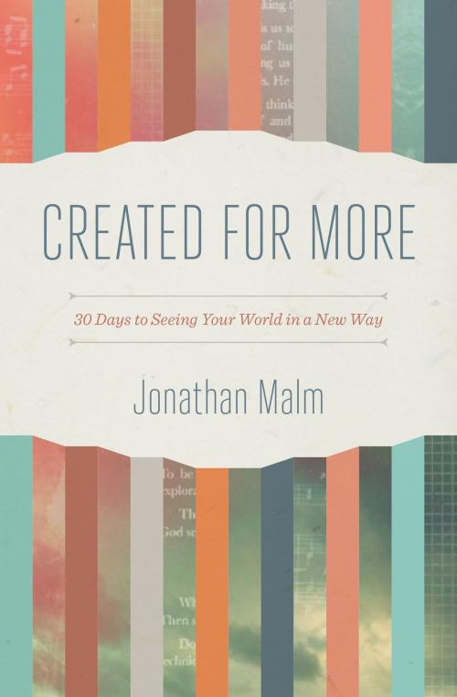 Cover of the book Created for More by Jonathan Malm, Moody Publishers