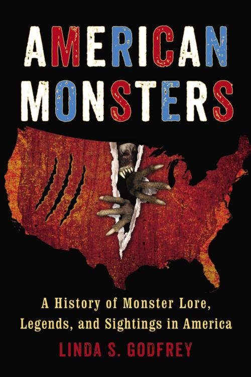 Cover of the book American Monsters by Linda S. Godfrey, Penguin Publishing Group