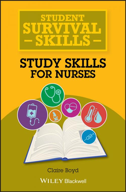 Cover of the book Study Skills for Nurses by Claire Boyd, Wiley