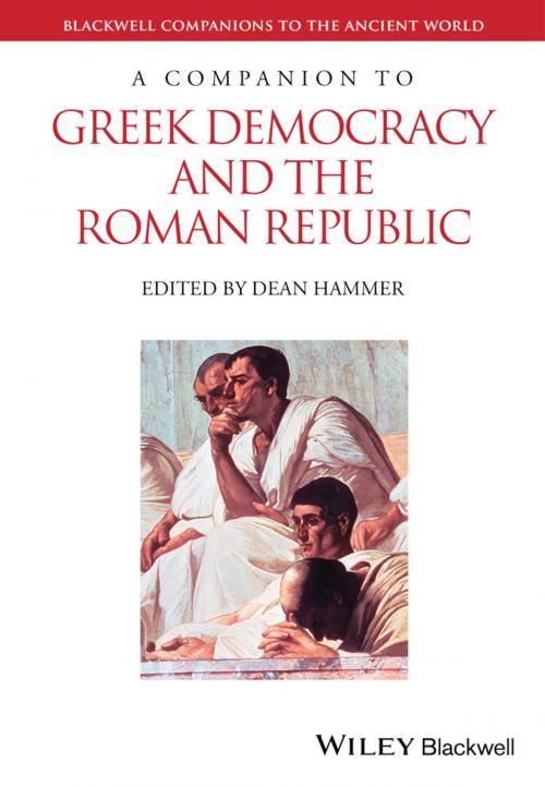 Cover of the book A Companion to Greek Democracy and the Roman Republic by , Wiley