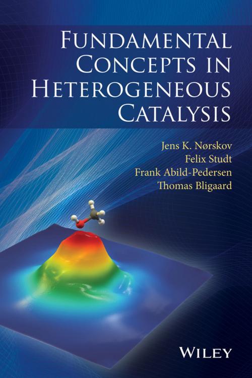 Cover of the book Fundamental Concepts in Heterogeneous Catalysis by Felix Studt, Frank Abild-Pedersen, Thomas Bligaard, Jens K. Nørskov, Wiley
