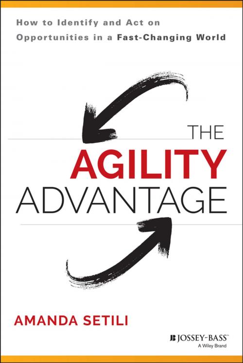 Cover of the book The Agility Advantage by Amanda Setili, Wiley
