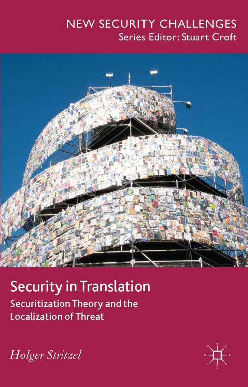 Cover of the book Security in Translation by H. Stritzel, Palgrave Macmillan UK