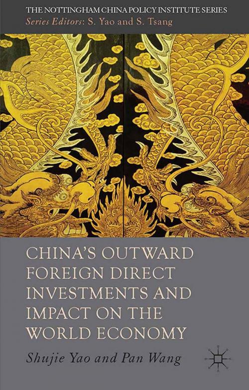 Cover of the book China's Outward Foreign Direct Investments and Impact on the World Economy by Pan Wang, Palgrave Macmillan UK
