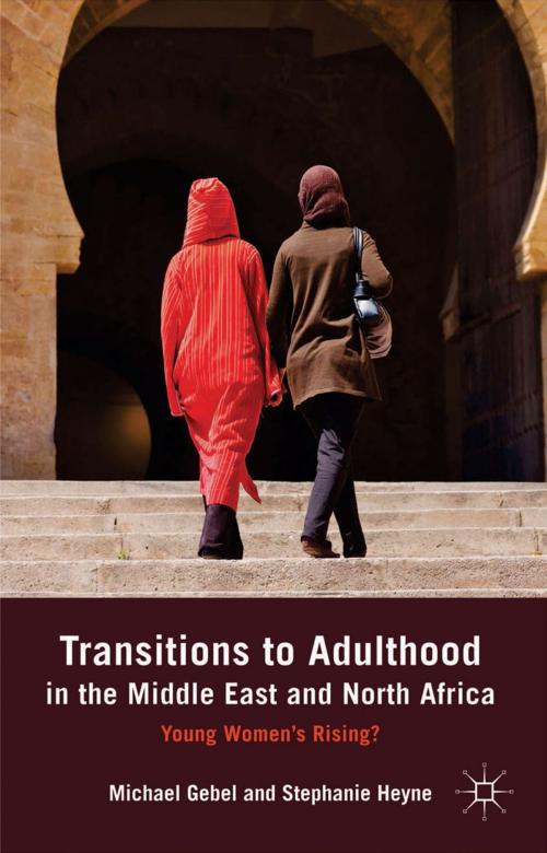 Cover of the book Transitions to Adulthood in the Middle East and North Africa by M. Gebel, S. Heyne, Palgrave Macmillan UK