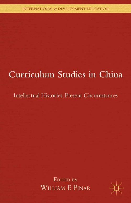 Cover of the book Curriculum Studies in China by , Palgrave Macmillan US
