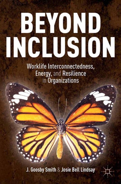 Cover of the book Beyond Inclusion by J. Goosby Smith, Josie Bell Lindsay, Palgrave Macmillan US
