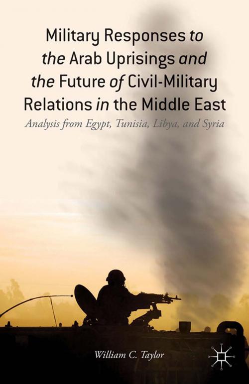 Cover of the book Military Responses to the Arab Uprisings and the Future of Civil-Military Relations in the Middle East by W. Taylor, Palgrave Macmillan US