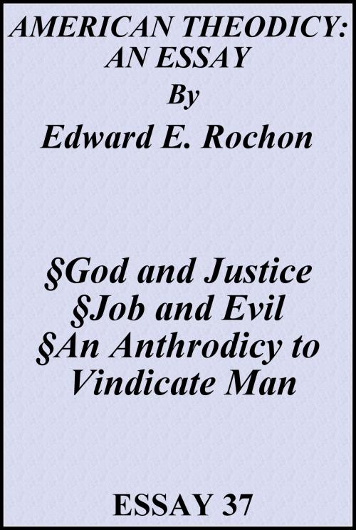 Cover of the book American Theodicy: An Essay by Edward E. Rochon, Edward E. Rochon