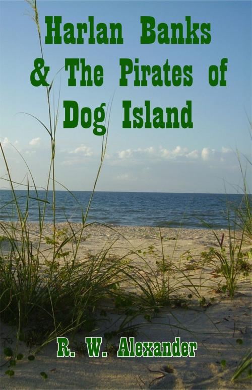 Cover of the book Harlan Banks and the Pirates of dog Island by R. W. Alexander, R. W. Alexander
