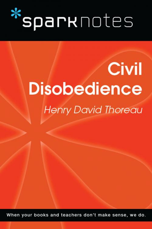 Cover of the book Civil Disobedience (SparkNotes Philosophy Guide) by SparkNotes, Spark