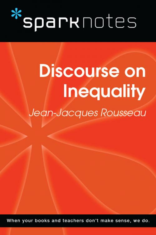 Cover of the book Discourse on Inequality (SparkNotes Philosophy Guide) by SparkNotes, Spark