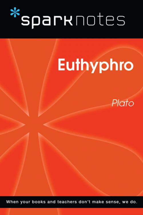 Cover of the book Euthyphro (SparkNotes Philosophy Guide) by SparkNotes, Spark