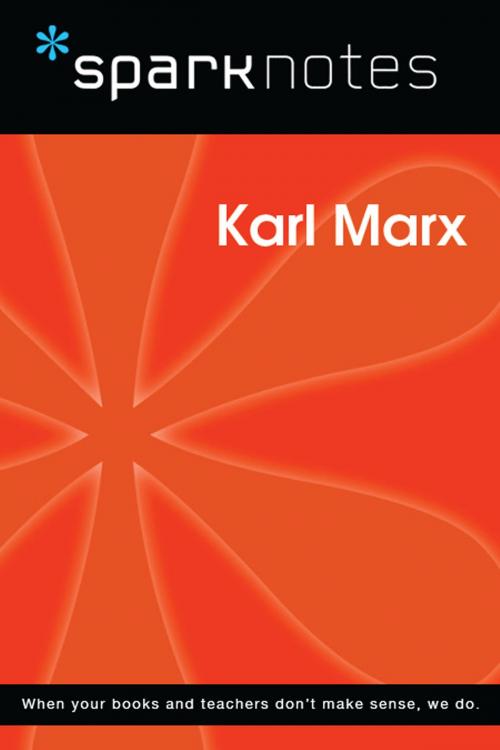 Cover of the book Karl Marx (SparkNotes Philosophy Guide) by SparkNotes, Spark