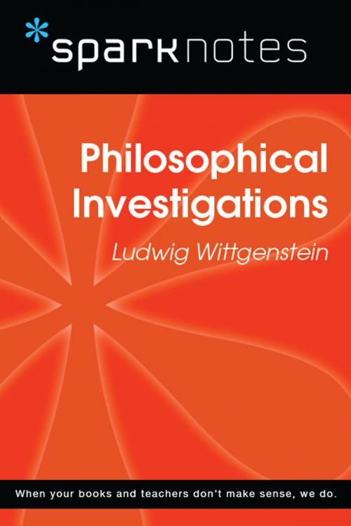 Cover of the book Philosophical Investigations (SparkNotes Philosophy Guide) by SparkNotes, Spark