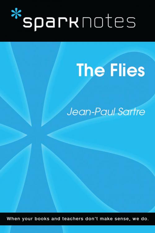 Cover of the book The Flies (SparkNotes Literature Guide) by SparkNotes, Spark