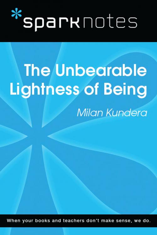 Cover of the book The Unbearable Lightness of Being (SparkNotes Literature Guide) by SparkNotes, Spark