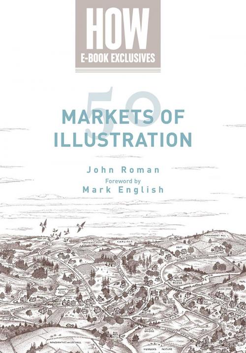 Cover of the book 50 Markets of Illustration by John Roman, Adams Media