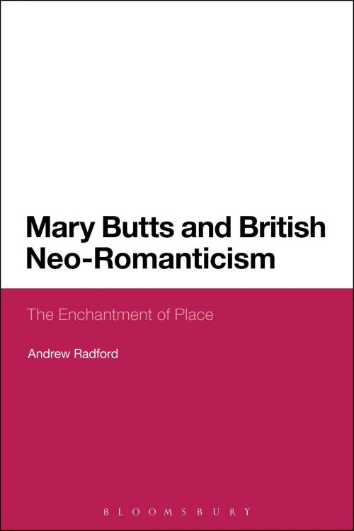 Cover of the book Mary Butts and British Neo-Romanticism by Dr Andrew Radford, Bloomsbury Publishing