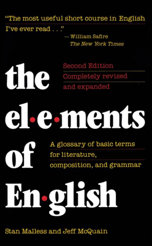 Cover of the book The Elements of English by Stan Malless, Jeff McQuain, Rowman & Littlefield Publishers