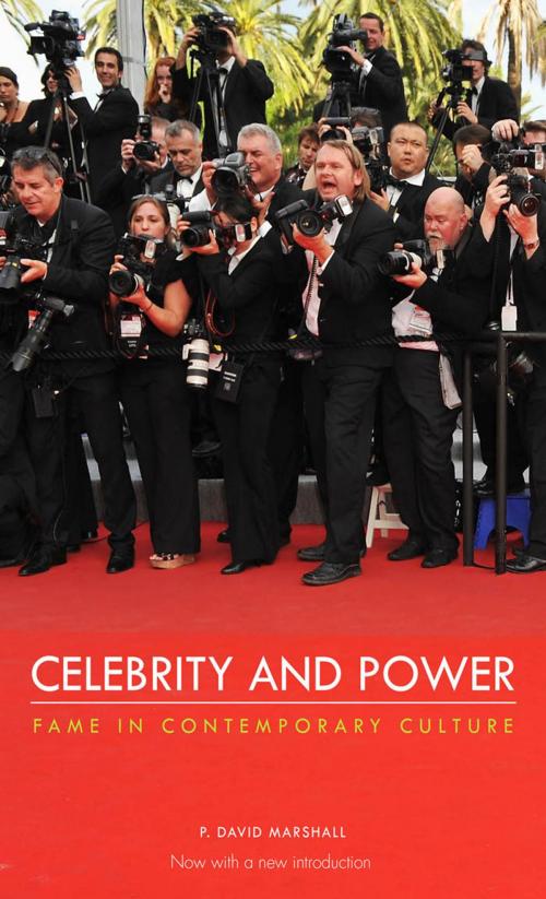 Cover of the book Celebrity and Power by P. David Marshall, University of Minnesota Press