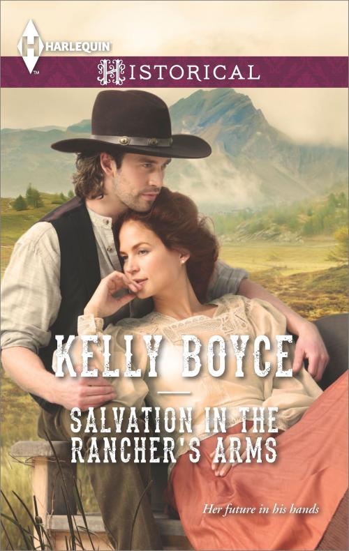 Cover of the book Salvation in the Rancher's Arms by Kelly Boyce, Harlequin
