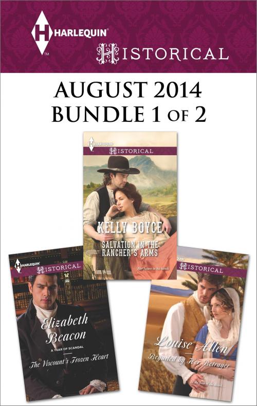 Cover of the book Harlequin Historical August 2014 - Bundle 1 of 2 by Louise Allen, Kelly Boyce, Elizabeth Beacon, Harlequin