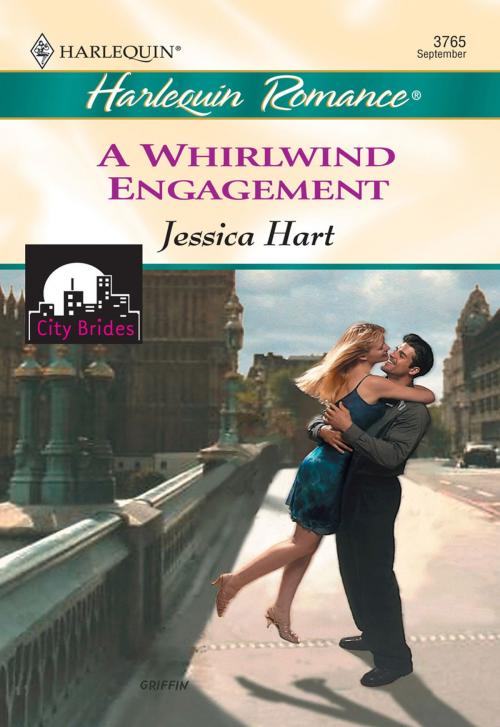 Cover of the book A WHIRLWIND ENGAGEMENT by Jessica Hart, Harlequin