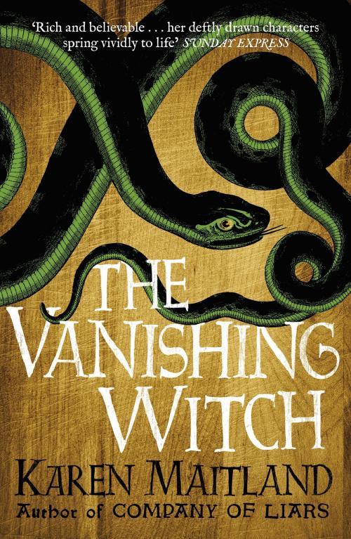 Cover of the book The Vanishing Witch by Karen Maitland, Headline