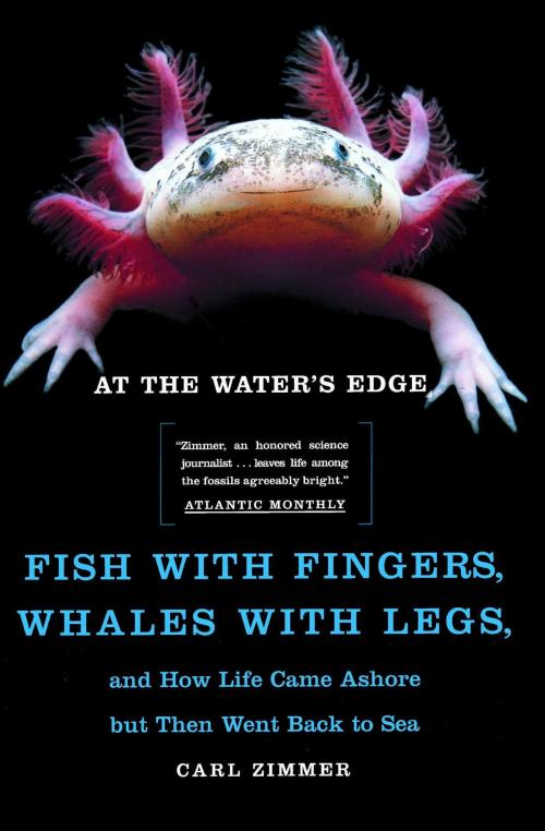 Cover of the book At the Water's Edge by Carl Zimmer, Atria Books