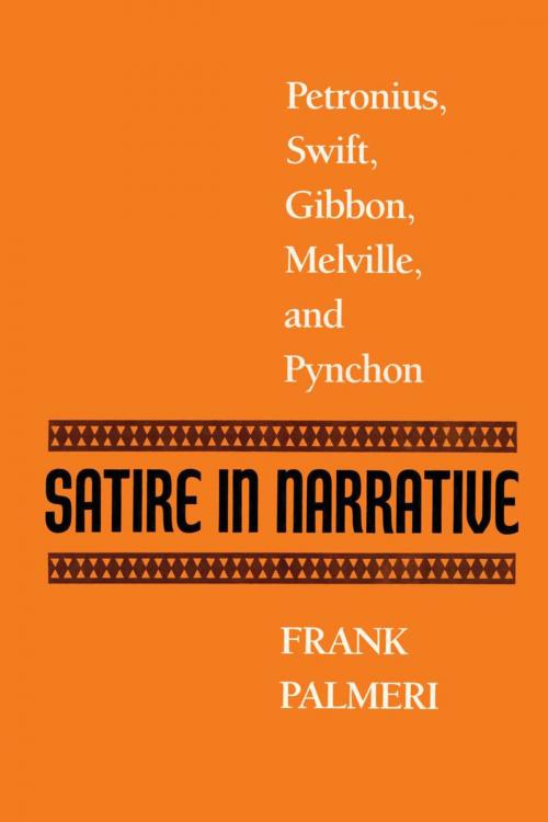 Cover of the book Satire in Narrative by Frank Palmeri, University of Texas Press
