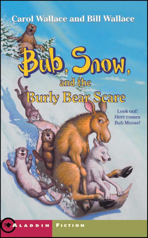 Cover of the book Bub, Snow, and the Burly Bear Scare by Bill Wallace, Carol Wallace, Aladdin