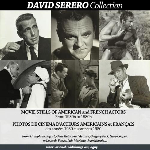 Cover of the book American and French Actors from 1930's to 1980's by David Serero, BookBaby