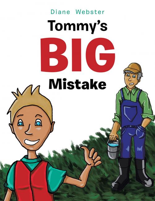 Cover of the book Tommy's Big Mistake by Diane Webster, Xlibris NZ
