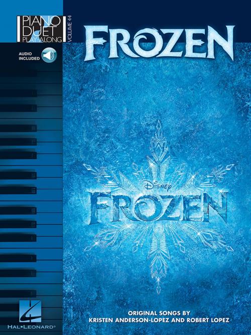 Cover of the book Frozen Piano Duet Songbook by Robert Lopez, Kristen Anderson-Lopez, Hal Leonard