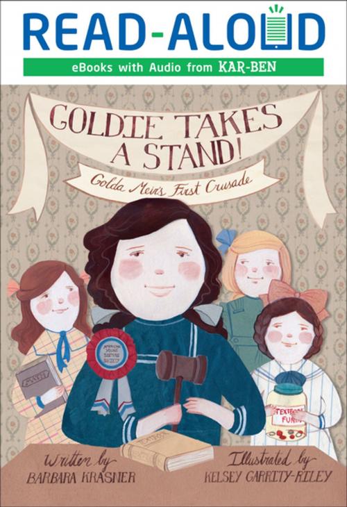 Cover of the book Goldie Takes a Stand by Barbara Krasner, Lerner Publishing Group