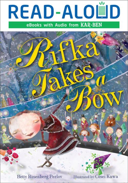 Cover of the book Rifka Takes a Bow by Rebecca Rosenberg Perlov, Lerner Publishing Group