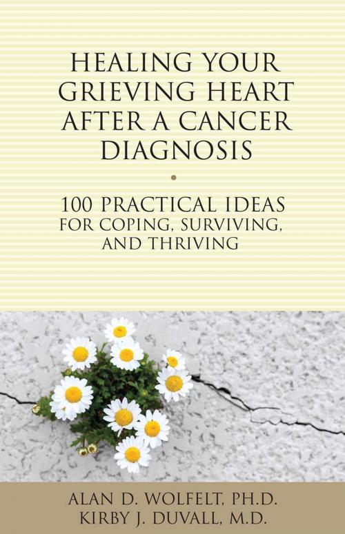 Cover of the book Healing Your Grieving Heart After a Cancer Diagnosis by Kirby J. Duvall, MD, Alan D. Wolfelt, PhD, Companion Press