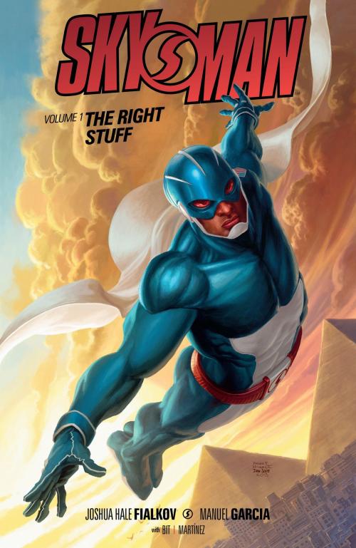 Cover of the book Skyman Volume 1: The Right Stuff by Joshua Hale Fialkov, Dark Horse Comics