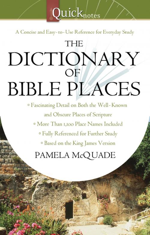 Cover of the book The QuickNotes Dictionary of Bible Places by Pamela L. McQuade, Barbour Publishing, Inc.