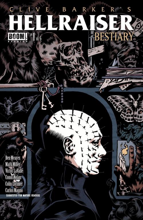 Cover of the book Clive Barker's Hellraiser Bestiary #1 by Clive Barker, Victor LaValle, BOOM! Studios