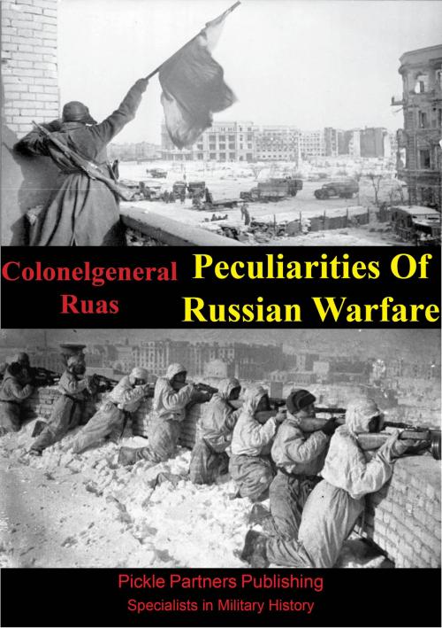 Cover of the book Peculiarities Of Russian Warfare by Colonelgeneral Erhard Ruas, Verdun Press
