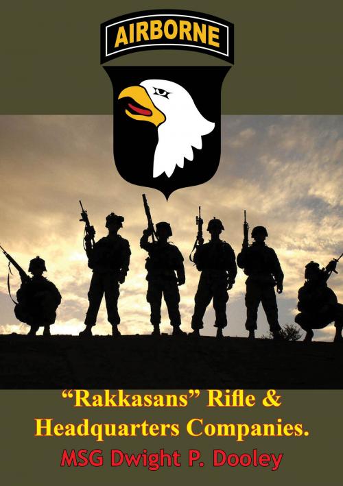 Cover of the book “Rakkasans” Rifle & Headquarters Companies by MSG Dwight P. Dooley, Tannenberg Publishing