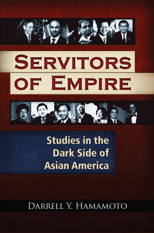 Cover of the book Servitors of Empire by Darrell Hamamoto, Trine Day