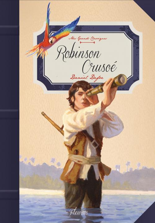 Cover of the book Robinson Crusoé by Daniel Defoe, Fleurus