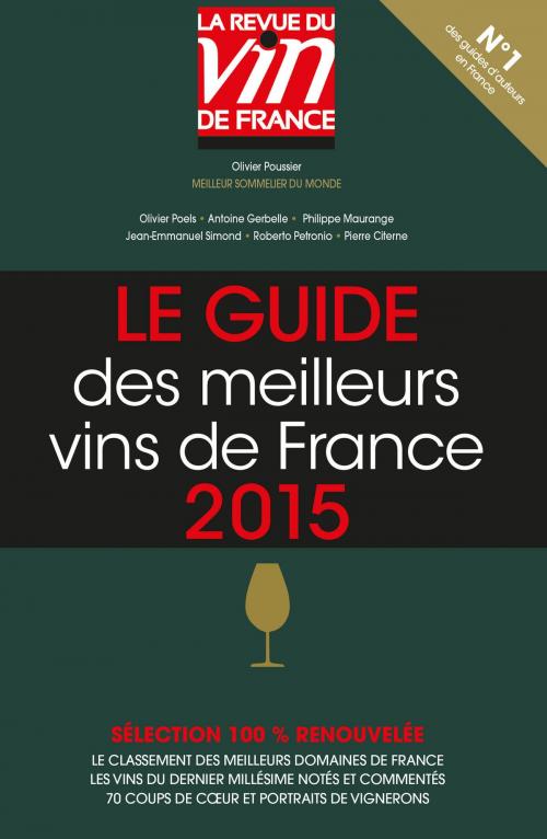 Cover of the book Le guide des meilleurs vins de France 2015 (vert) by Collectif, La revue vin France media pub