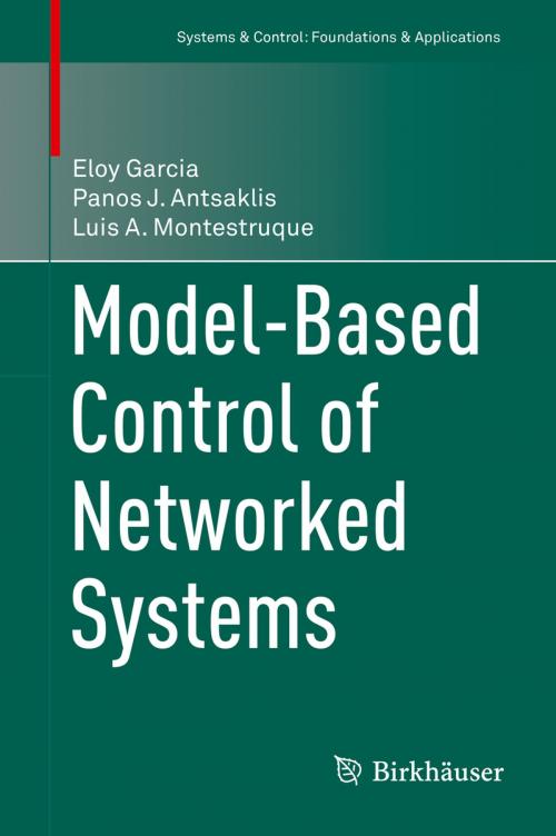 Cover of the book Model-Based Control of Networked Systems by Panos J. Antsaklis, Eloy Garcia, Luis A. Montestruque, Springer International Publishing