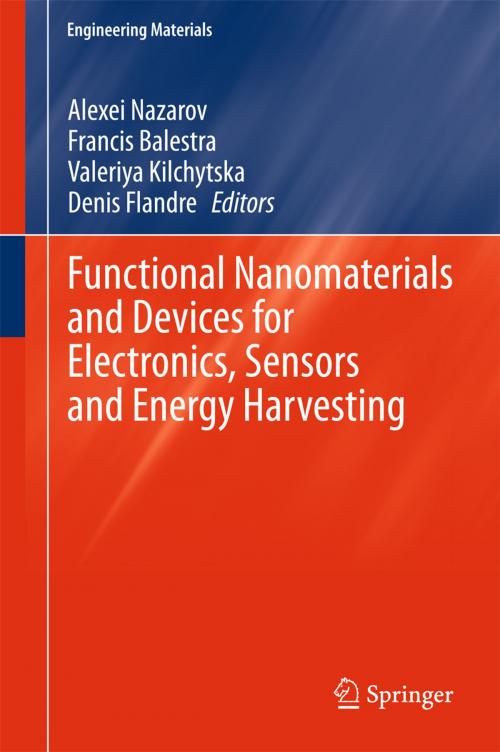 Cover of the book Functional Nanomaterials and Devices for Electronics, Sensors and Energy Harvesting by , Springer International Publishing