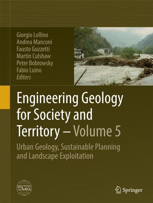 Cover of the book Engineering Geology for Society and Territory - Volume 5 by , Springer International Publishing